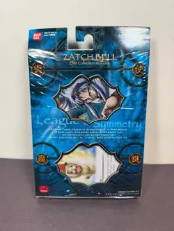 Zatch Bell The Card Battle Gathering Storm LEAGUE OF SYMMETRY Set Deck TCG Blue - Image 3