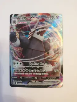 Aggron VMAX - 097/172 - Pokemon Brilliant Stars Sword Shield Ultra Rare Card NM - Image 1