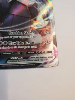 Aggron VMAX - 097/172 - Pokemon Brilliant Stars Sword Shield Ultra Rare Card NM - Image 2