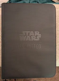 Official Star Wars Unlimited Card Binder + Full Of Cards - Image 1