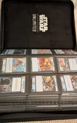 Official Star Wars Unlimited Card Binder + Full Of Cards - Image 2