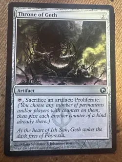 MTG Magic the Gathering Throne of Geth (211/259) Scars of Mirrodin LP - Image 1
