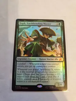 Toph, Earthbending Master FOIL MTG Avatar: TLA Eternal-Legal Nm/M - Image 1