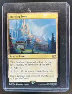 2025 Magic MTG Final Fantasy Starting Town Rare #0289 - Image 1
