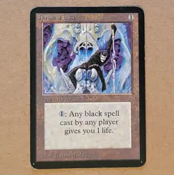 MTG - Magic the Gathering - Alpha Throne of Bone - LP - Image 1