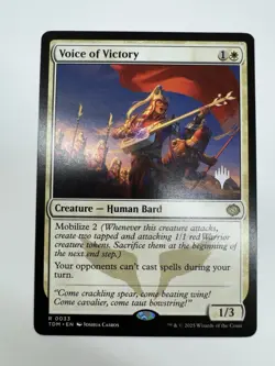 Voice of Victory - MTG Magic The Gathering - Tarkir: Dragonstorm NM - Image 1