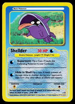 Shellder #j05 Pokemon Funskool Near Mint or Better - Image 1
