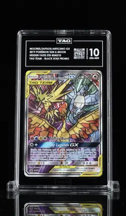 POKEMON MOLTRES & ZAPDOS & ARTICUNO GX PROMO SM210 In A TAG 10 -982! - Image 1