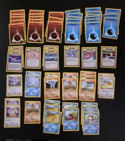 Pokemon Base Set 2 59 Card Bulk Lot NM+ Read Description WOTC Vintage TCG - Image 1