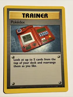 Pokedex 087/102 Base Set Regular 1999 Unlimited Pokemon Game TCG - Image 1