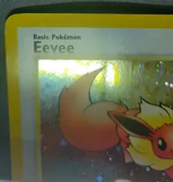 Holographic WOTC Black Star Promotional Pokemon Card: Eevee #11 - Image 3