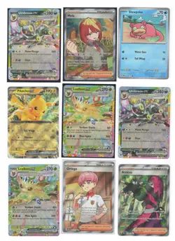 Pokemon Prismatic Evolutions LOT of (11) - Umbreon and Leafon EX's and MORE - Image 1