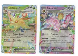 Pokemon Prismatic Evolutions LOT of (11) - Umbreon and Leafon EX's and MORE - Image 2