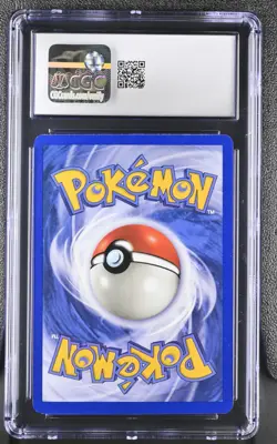 CGC MINT 9 Pokemon Omanyte 52/62 1999 Fossil 1st Edition - Image 2