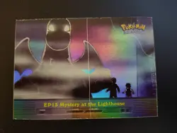 2000 Pokemon TV Animation Series 2 #EP13 Mystery Lighthouse Blue Logo Rainbow! - Image 1