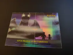 2000 Pokemon TV Animation Series 2 #EP13 Mystery Lighthouse Blue Logo Rainbow! - Image 3