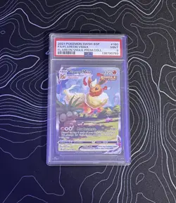 PSA 9 Pokemon TCG Flareon VMAX SWSH180 Sword & Shield Promo - Image 1