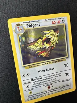 1999 Pokemon Pidgeot Jungle 8/64 Holo Rare No Set Symbol Error - Image 5