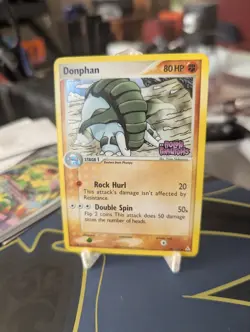 Pokemon TCG Donphan Holon Phantoms Reverse Holo Stamped MP 40/110 (2006) - Image 1