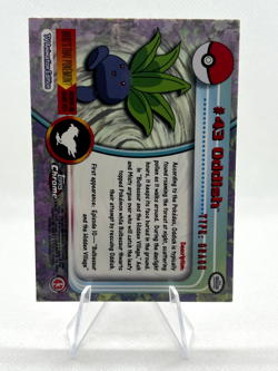 Oddish #43 Pokemon Topps Chrome - Image 2