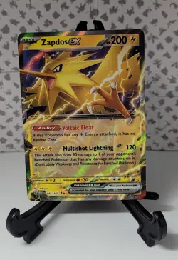 Pokemon Zapdos EX 145/165 Double Rare - Scarlet & Violet 151. Mint/NearMint - Image 1