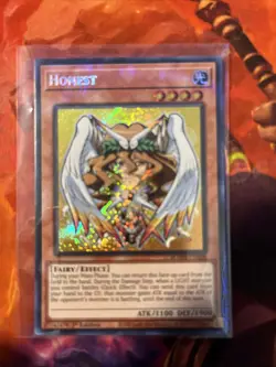 Yugioh - Honest Secret Rare BLMM-EN006, Near Mint, 1st Edition, Chibi Art - Image 1