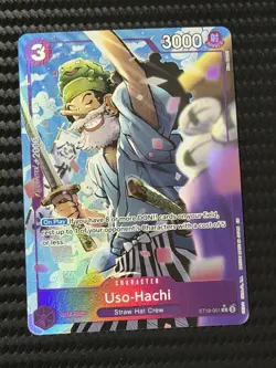 One Piece TCG: ST18-001 Uso-Hachi (Alternate Art / Parallel) PRB02 - M/NM - Image 1