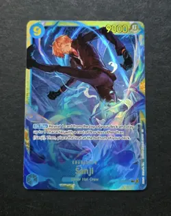One Piece Sanji OP06-119 Secret Rare English Wings of the Captain - Image 1
