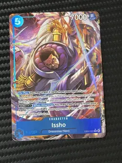 One Piece OP14 The Azure Sea’s Seven - Issho EB04-022 R Alternate Art ENGLISH - Image 1