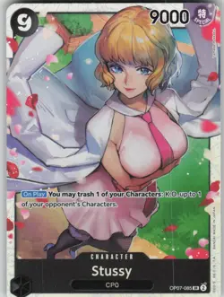 One Piece TCG Stussy SR 500 Years in the Future OP07-085 - Image 1
