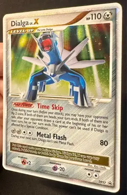 Dialga Lv. X DOUBLE SWIRL! DP37 2009 D&P Black Star Promo Pokemon Card - Nm/Vlp - Image 3