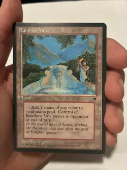 Rainbow Vale Fallen Empires Rare Card see pics for Condition Good Centering - Image 1
