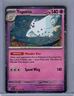 Togekiss - (Cosmos Holo) Promo Miscellaneous Cards & Products 072/191 NM - Image 1