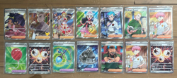 Pokemon TCG Full Art Lot of 14 Trainer Cards Pokemon Holo *Near Mint* - Image 1