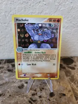 Machoke 41/101 EX Hidden Legends Holo Pokemon Card NM - Image 1