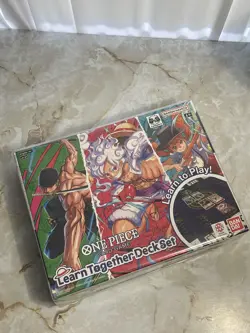 One Piece Card Game Learn Together Deck Set English Sealed Bandai - Image 1