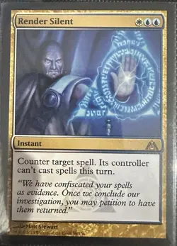 Render Silent X4 Dragon's Maze DGM Magic: The Gathering Card Mint Condition - Image 1