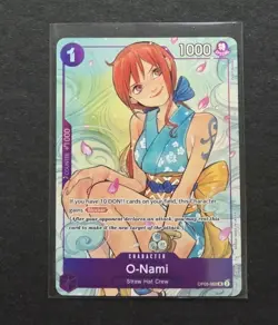 O-Nami OP05-062 Full Art Illustration Box One Piece Card in English, Sealed - Image 1