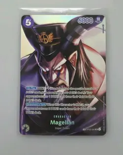 One Piece Card Game TCG English OP02-085 Magellan SP OP04 Alt Art AA Portrait - Image 1
