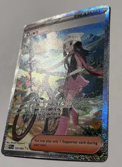 Dawn 129/094 Pokemon TCG Phantasmal Flames SIR NM English Pokemon Card - Image 3