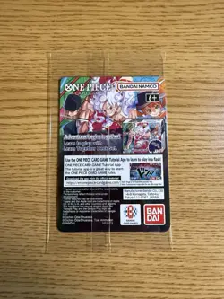Bandai One Piece CCG Monkey D. Luffy US Voyage Promo Holo Card P-055 New! - Image 2