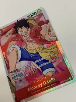 ONE PIECE Card Game Romance Dawn OP01-024 Monkey D Luffy Super Rare - Image 5
