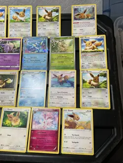 (30) EEVEE CARDS LOT VTG GLACEON LEAFEON ESPEON JOLTEON EVOLUTION Holo Korean - Image 4