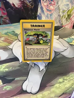 Pokemon Neo Genesis Trainer Card March 102/111 Pokemon - Image 1
