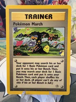 Pokemon Neo Genesis Trainer Card March 102/111 Pokemon - Image 2
