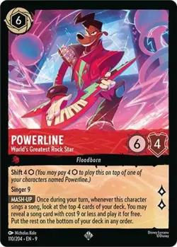 ~ Powerline - World's Greatest Rock Star ~ NM ~ Fabled ~ - Image 1