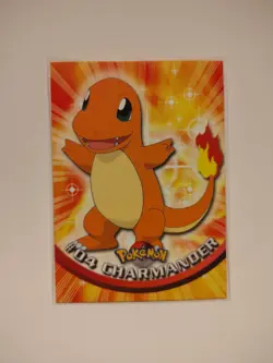 Topps Pokemon Charmander #04 TV Animation Edition Non Foil Card - NM - Image 1