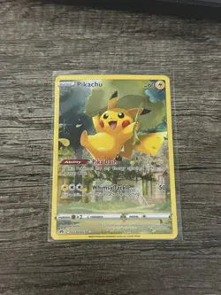 Pokemon TCG Crown Zenith: Galarian Gallery Pikachu Holo Card GG30/GG70 - Image 1