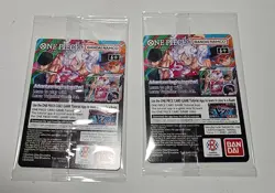 Two Monkey.D.Luffy One Piece US Voyage College Basketball Cards/Poster Sealed - Image 2