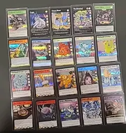 NEOPETS CURSE OF MARAQUA COMPLETE SET 120/120 WOTC VINTAGE 20 FOIL CARDS MINT! - Image 2